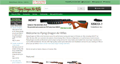 Desktop Screenshot of flyingdragonairrifles.org