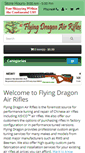 Mobile Screenshot of flyingdragonairrifles.org