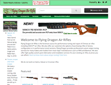 Tablet Screenshot of flyingdragonairrifles.org